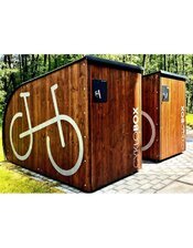 Dviračių saugyklos - stoginės