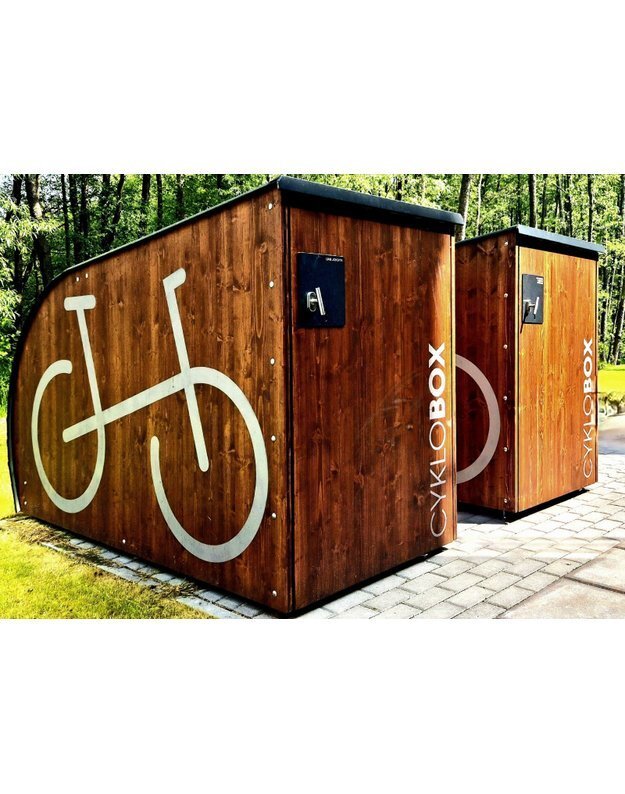 Dviračių saugykla Cyklobox